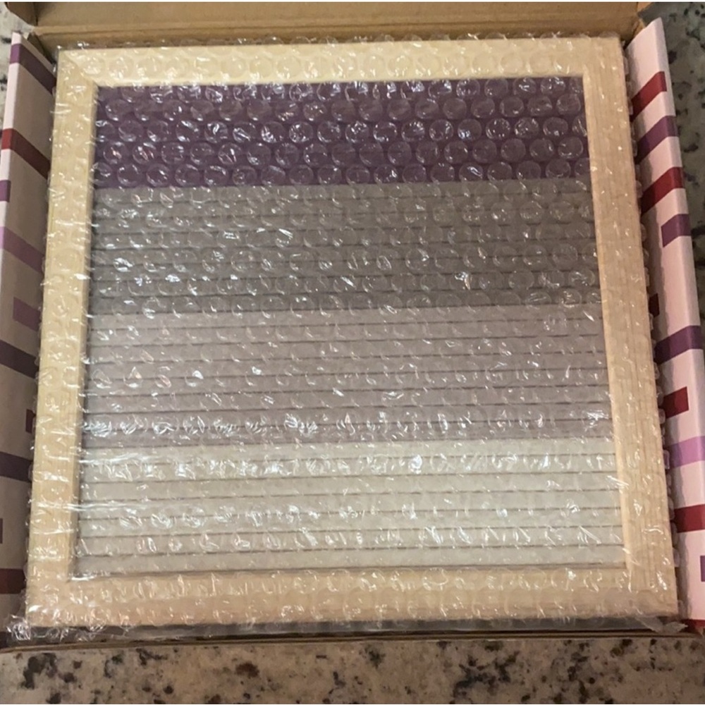 XO, Sienna Felt Message Board - Purple Ombré - NIB